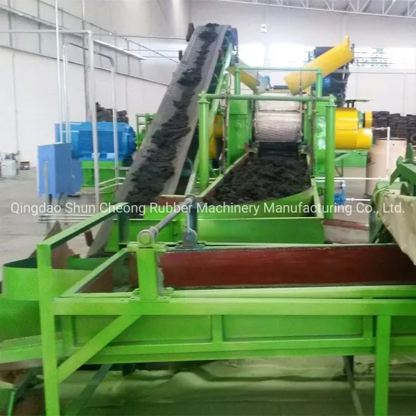 Tire Shredder Machine Tire Shredder Machine Tire Recycling Plant