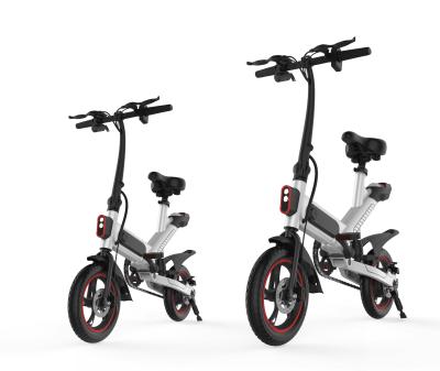 Energy Saving Electric Powered Bike , Fold Up Electric Bike Eco - Friendly