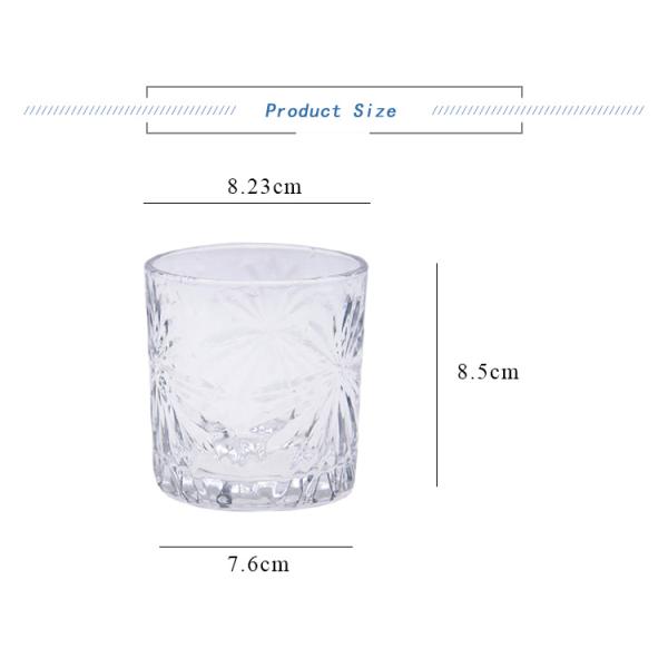 Современный виски с гравировкой Стеклянный бурбон Чашка для питья 10 унций