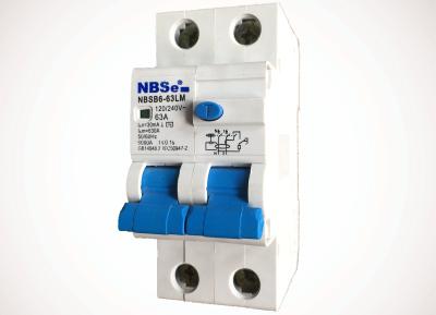 TIPO atual residual da série RCCB 2P CL.AC do interruptor NBSB6-63LM de 1+N Polo