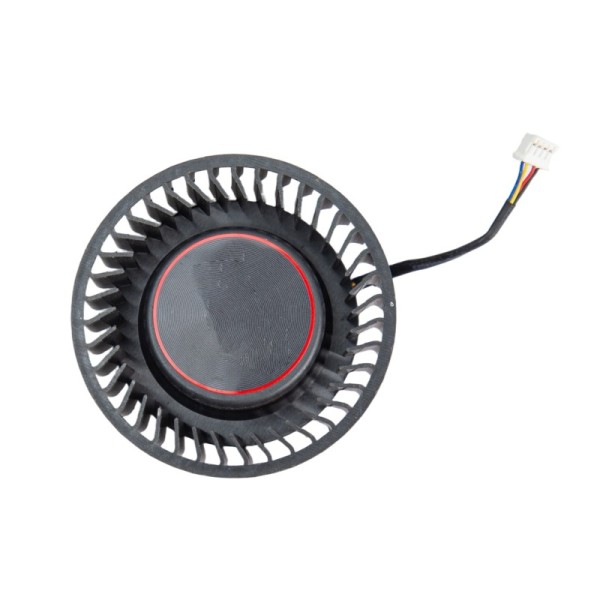 75mm GPU Blower Fan Replacement, 4-Pin PWM Radial Cooling Fan for NVIDIA RTX Turbo Edition Graphics Card