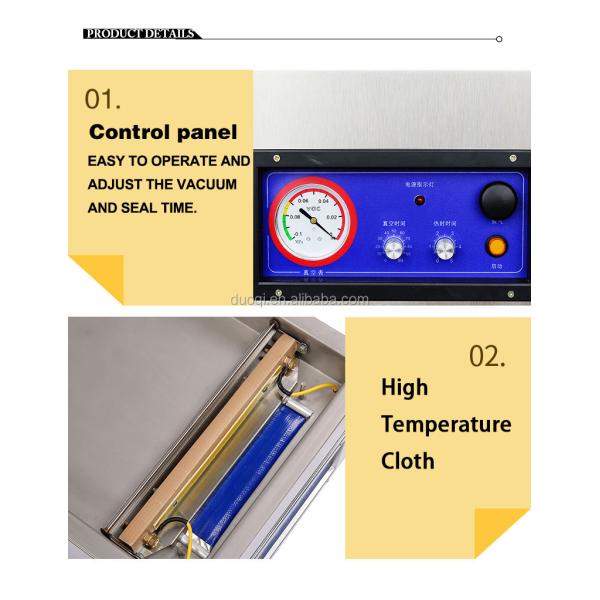 Электрическая вакуумная упаковочная машина для бытовой и коммерческой упаковки
