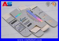 Hologramme papier Anavar Peptide médical par voie orale Boîte d'emballage étiquettes de bouteille 10 ml boîtes