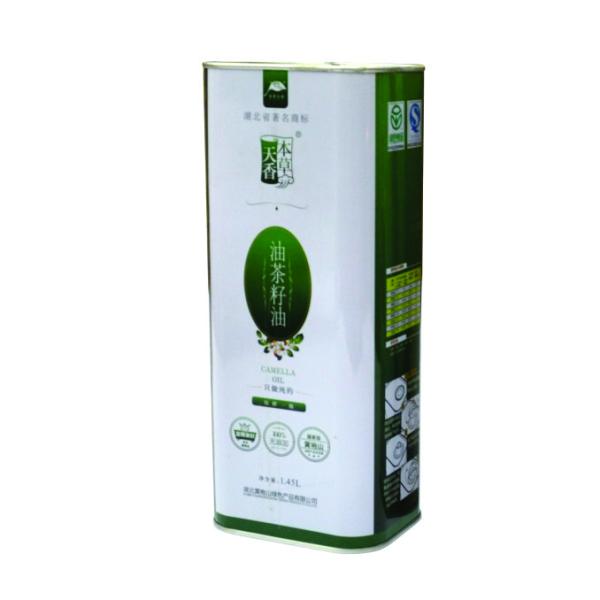 DADI 1.45L Customized Design Olive Oil Tin Can -Assured 1.45 Liter Food Oil Can in Europe Market