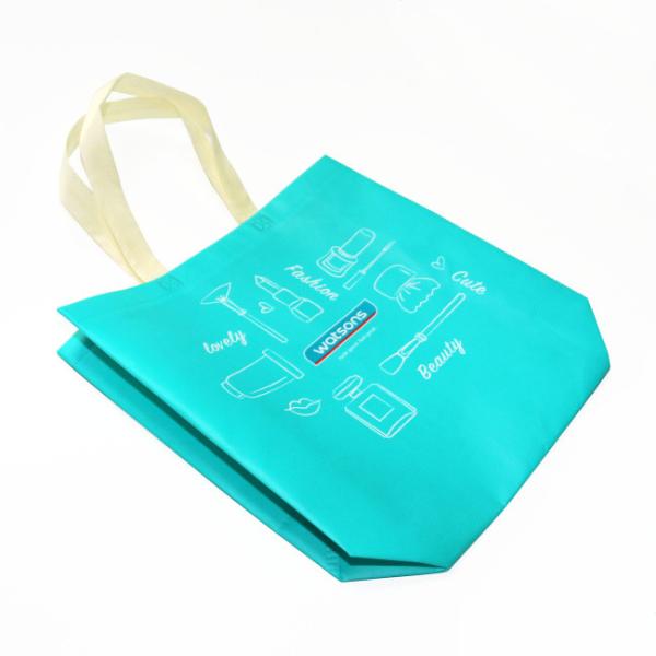 Laminated PP Non Woven Shopping Bag Solid Material Shopping / Carrying Usage