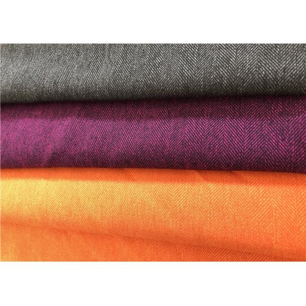 Herringbone Two - Tone Look Breathable Outdoor Fabric For Skiing Wear And Garments