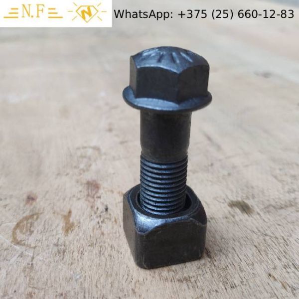 Track Bolt and Nut Black Bolt& Nut M20*57 22*65 12.9 Grade