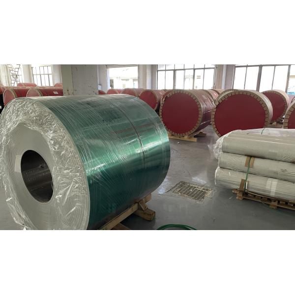 PVDF Metal Roofing Coil 1250mm Coated Aluminum Coil Color Roll 1050 1060