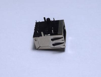 Custom Ethernet RJ45 Female Connector For LED Screen Water Resistance