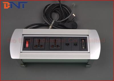 Caixa manual 110V da interconexão do soquete de Flip Up Conference Table Power - C.A. 240V