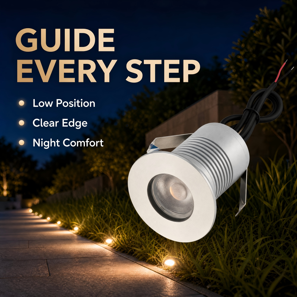 Outdoor LED Inground Lights with Tempered Glass Cover Scratch Proof For Building Entrance