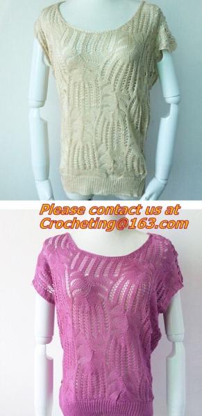 Blouse, clothing, garment, Hollow out, belt, sexy knitted, crover up, crochet, beach dress