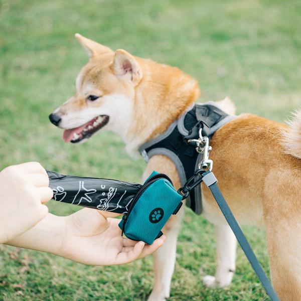 1680D Polyester Biodegradable Pet Poop Bags Dog Waste Bags Custom Logo