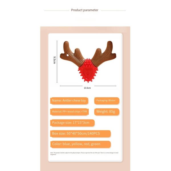 Juguete duradero para mascotas Juguete para masticar para limpiar los dientes