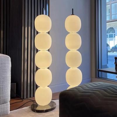 3500K Gourd Style Lamps ,  Luxury LED Floor Lamps For Living Room / Bedroom