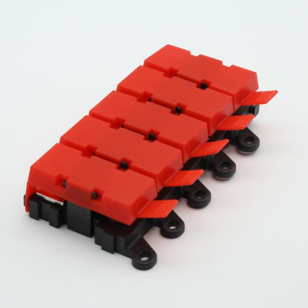 5 Way MIDI Fuse Holder Set 1 In 5 Out Distribution Block 200A Многопольный блок предохранителей
