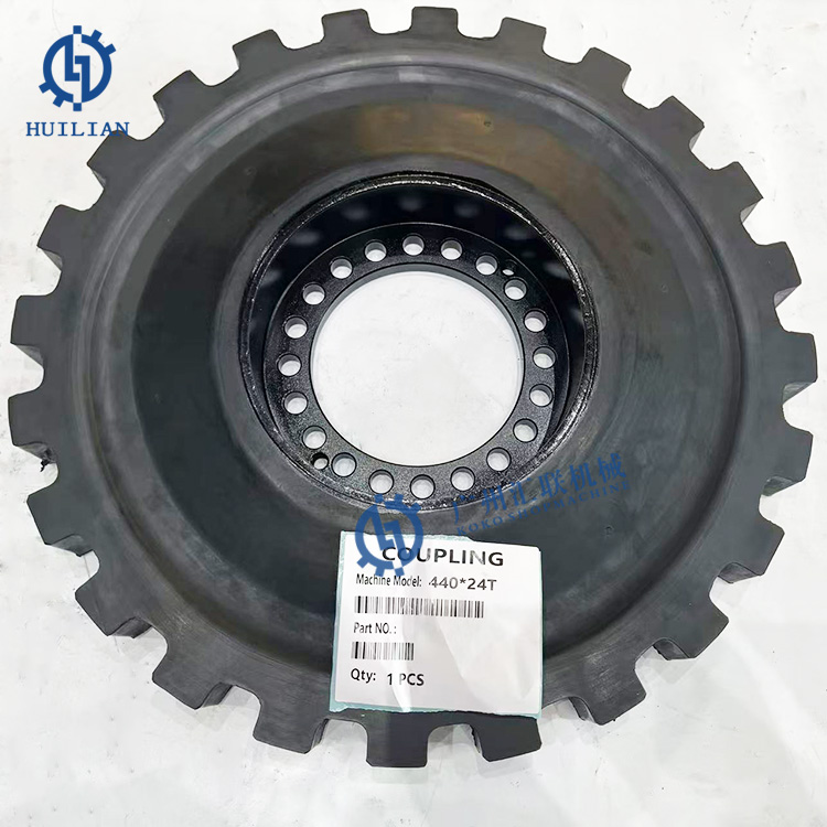 Air Compressor Rubber Parts 440-24T 440*24T Rubber Coupling 1615622900 Coupling NV 430 Disc Coupler for Construction Machinery