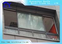 Grille invisible de balcon de la fenêtre 316 pour le bâtiment commercial