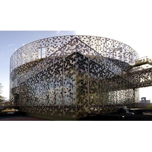 Hollow  Architectural  Aluminum Cladding Panel  Outdoor Living Customized