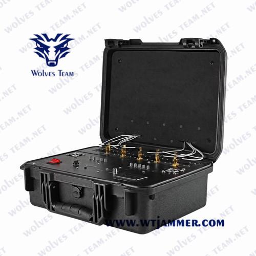 550W High Power Waterproof Outdoor Signal Jammer 2g 3G 4G With Omni Directional Antennas