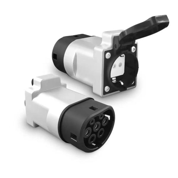 Type 2 V2L Discharge Adapter Schuko UK Socket for MG Hyundai BYD MG ZS MG5 MG4 Zeekr DongFeng Nammi Box Jaecoo 7 PHEV