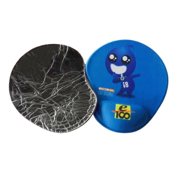 Custom Made Silicone Wrist Rest Gel Mouse Mat With Full Color Printed
