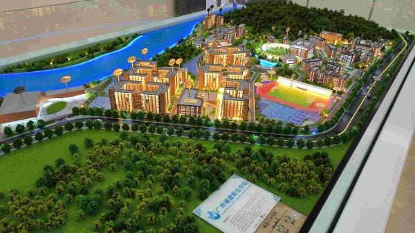 1:150 University Campus Models School Scale Model For Architecture