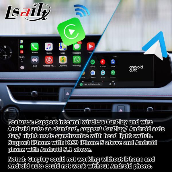 Коробка интерфейса андроида автоматическая carplay видео- для опционного Lexus UX250h UX200 ES LS etc carplay