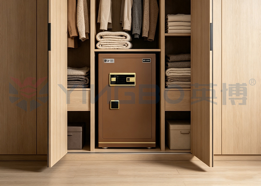 Heavy Duty Home Security Safe Box Large Biometric Fingerprint Safe With Reinforced Door & Anti-Theft Locking Bolts