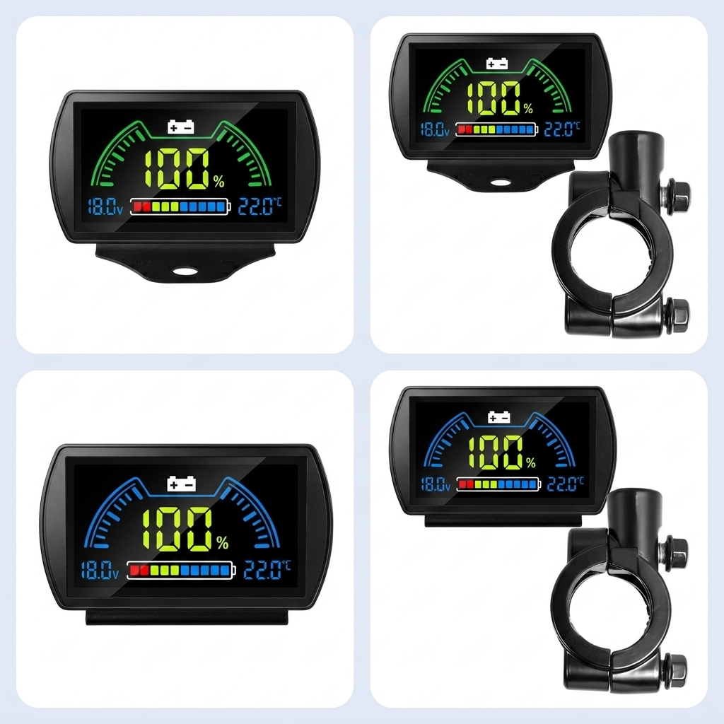 Two-wire 7-100V Digital Voltmeter for Lead-Acid Lithium Batteries Electric Meter Digital Display Universal Model 8856D Shenzhen