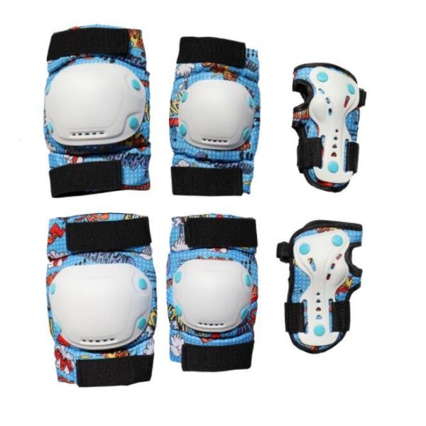 High quality Knee Pads Elbow Pads Wrist Guards 6 in 1 Protective Gear Set for skate