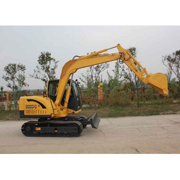 Durability SC80.8 8 Ton Excavator Rental Mounted With 0.34m3 Bucket