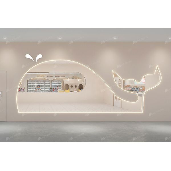 BBC016 Multi-Functional Baby Shoe Display Shelves For Baby Shop Design for Maternity Shop Furniture