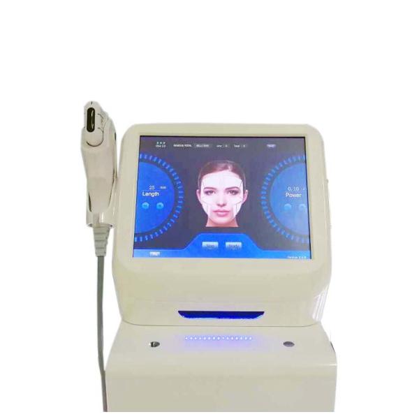 7MHz HIFU Beauty Machine , Portable Skin Tightening Equipment 0.1 - 2.0J Energy