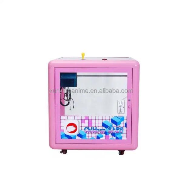 Mini Rubik Cube Crane Machine Moeda Operada Toy Crane Game com US Plug