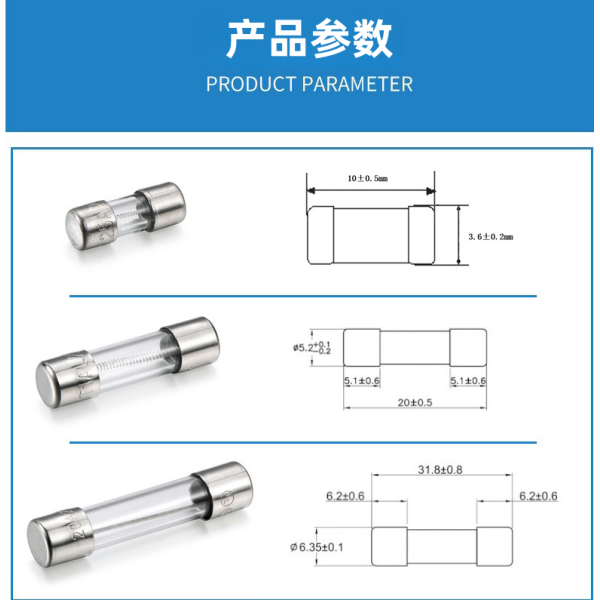 520 Glass Tube Fuse