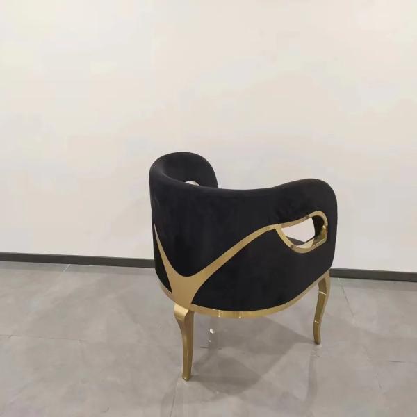 Y640 MODERN VELVET LUXURY METAL RESTAURANT WHOLESALE FABRIC DESIGNER DINING CHAIR FOR DINING TABLE