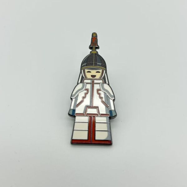 Qing Dynasty Imperial Figures Enamel Pin Set, Chinese Historical Character Collectible Lapel Pins