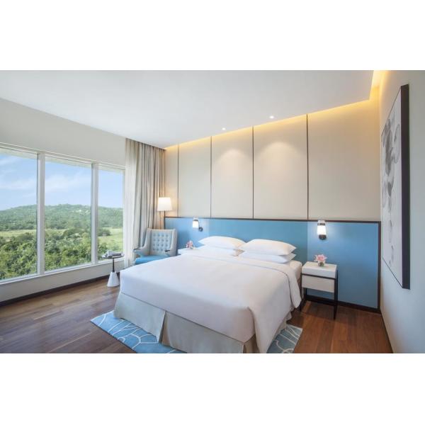 India Hyatt Hotel Blue Theme National Features Thin Structure Furnitures