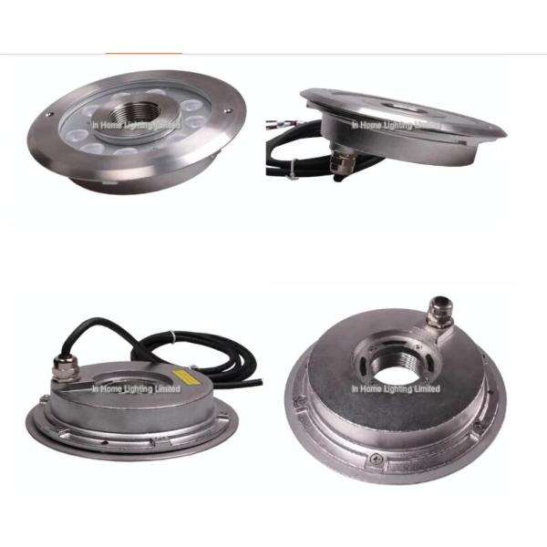 30W RGB DMX IP68 Waterproof Led Fountain Light 316 SS Underwater Lighting