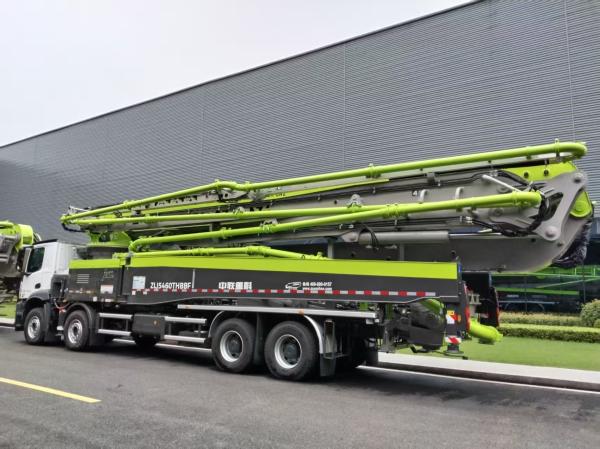 New 2025 Zoomlion 62meter Concrete Boom Pump Truck with Sitrak Chassis 11.3Mpa High-Efficiency Energy Saving
