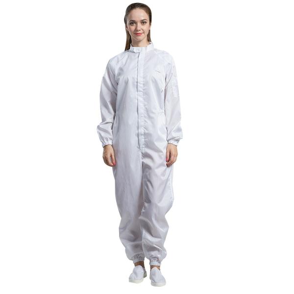Костюм чистой комнаты Breathable анти- статических одежд мягкий дружественный к Кож