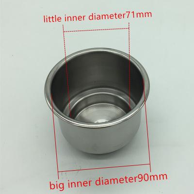 Stainless steelfolding cupholder for the caravan motorhomes gold-plating cup bracket for the RV and boat