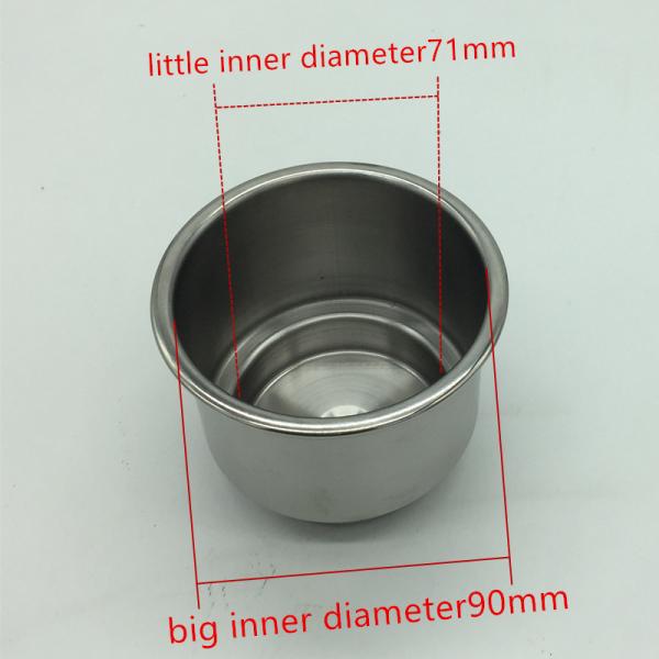 Stainless steelfolding cupholder for the caravan motorhomes gold-plating cup bracket for the RV and boat