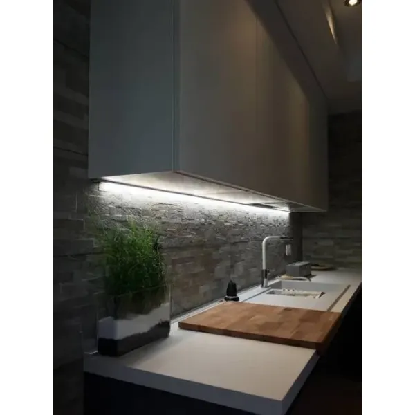 6063 T3-T8 Aluminum Alloy Anodized LED Profile 18.58*15mm Surface Mounted LED Channel