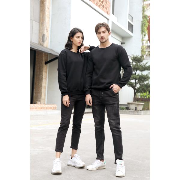 Hoodie 100% хлопок изготовленных на заказ людей вышил фуфайке шеи экипажа