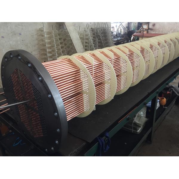 Cooling Industry Falling Film Evaporator R22 Refrigerant , Strong Corrosion Proof