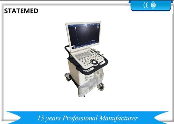 Hospital 128 E 4D Trolley Ultrasound Scanner For Women Pregnancy Diagnosis