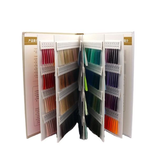 5000y comprimento Kangfa bordado fio colorir livro gráfico 720 cores para escolher do arquivo