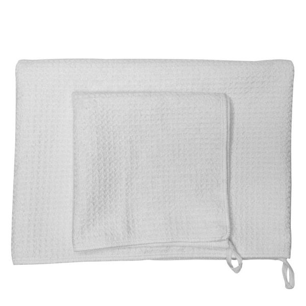 Sublimation Waffle Tea Towel Blank Custom Printing Logo Polyester Microfiber Sublimation Sports Towels